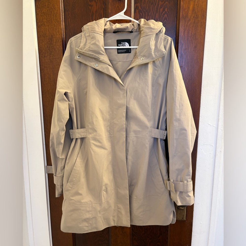 The North Face Women's Beige Rain Jacket